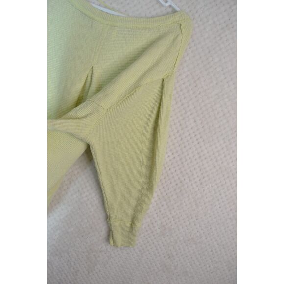 Free People We The Free Women's Medium Yellow Pullover Long Sleeve Tunic Top - Picture 13 of 15